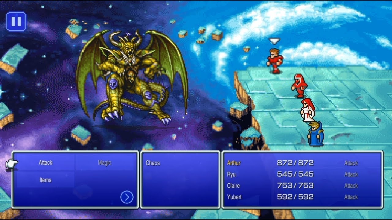 Final Fantasy I Pixel Remaster (Android/iOS) - Final Boss: Chaos