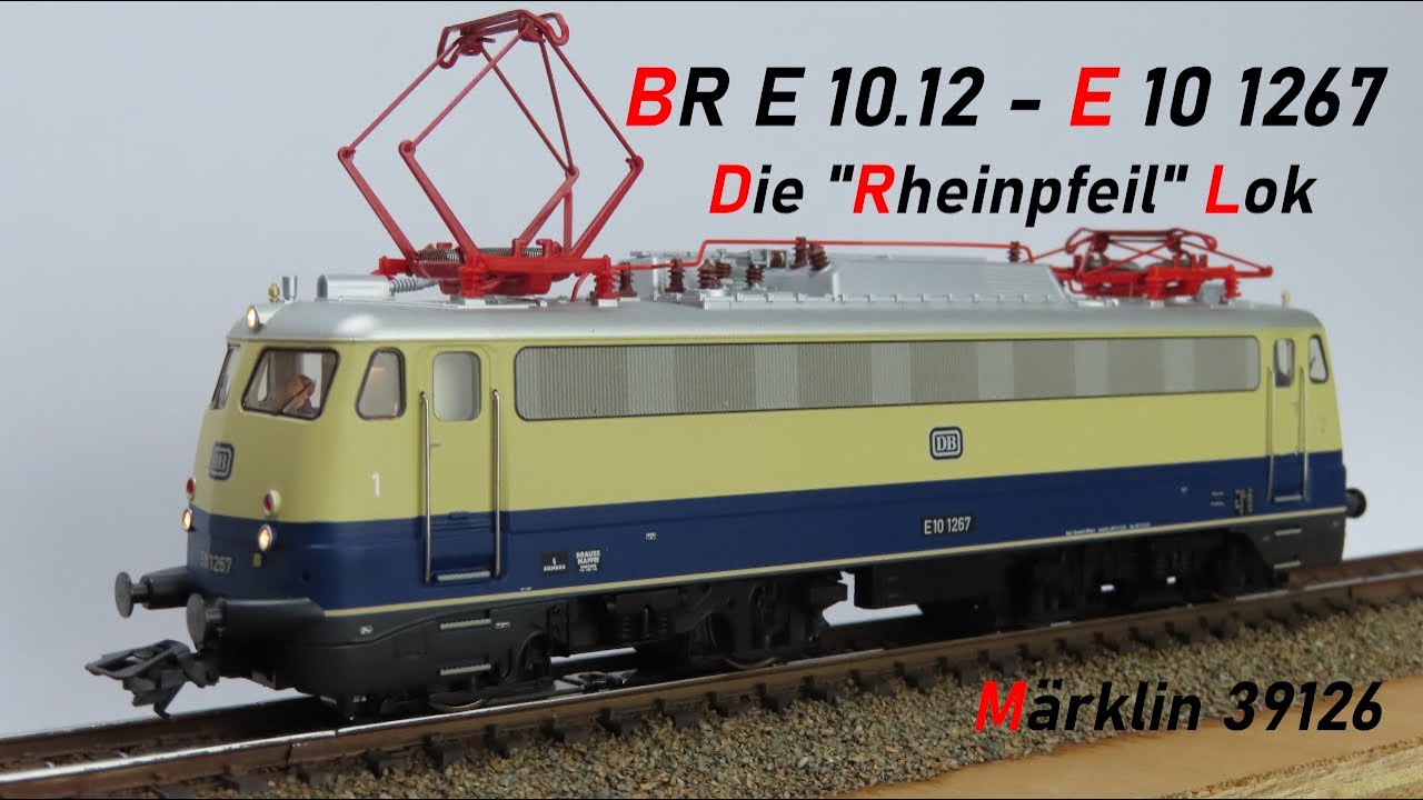 E 10 1267 (Märklin 39126) - De 