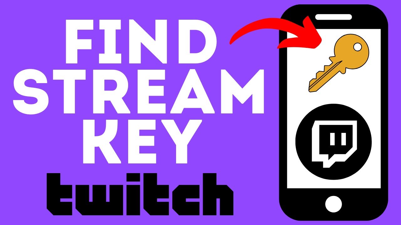 How To Find Your Twitch Stream Key on Mobile - iPhone & Android