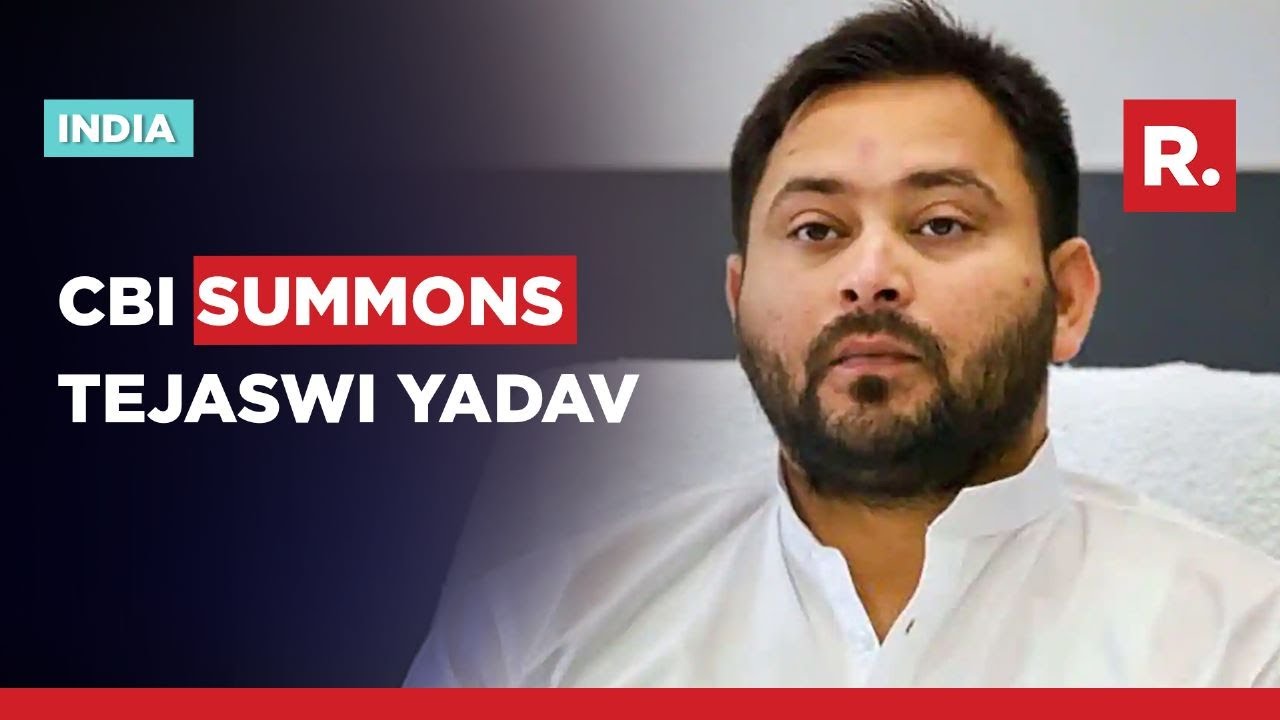 Bihar Deputy CM Tejashwi Yadav Summoned By CBI | Land For Job Case