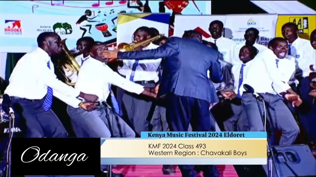 CHAVAKALI HIGH SCHOOL performing IBEBA by TABULEY  arranged by SENIOR MWONYO at KMF 2024 EDITION