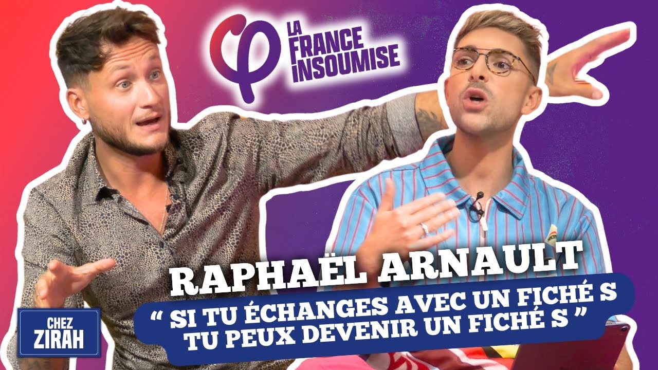 Raphaël Arnaut (LFI) Fiché S ? Ses proches en danger, Plainte contre Bardella, Mila Anti Féministe