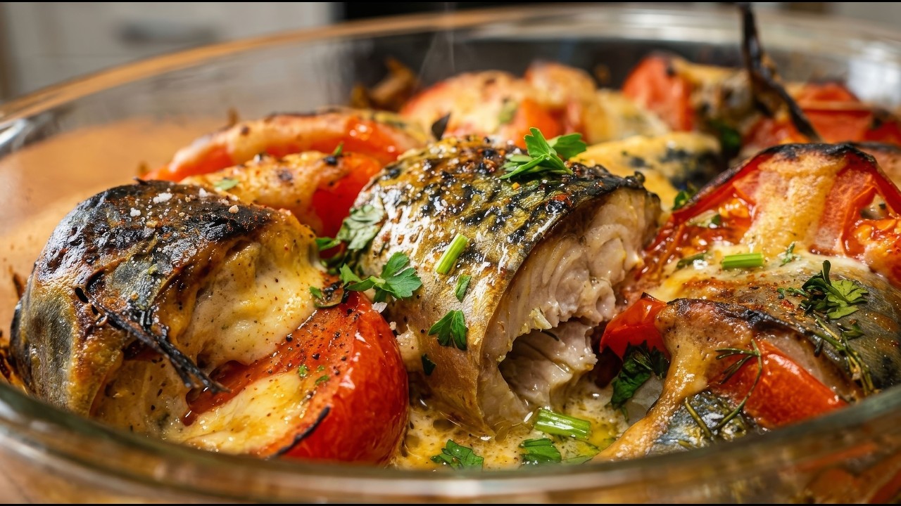 Бомбический рецепт скумбрии. Быстро, просто и обалденно - вкусно. Вкусная и полезная еда.