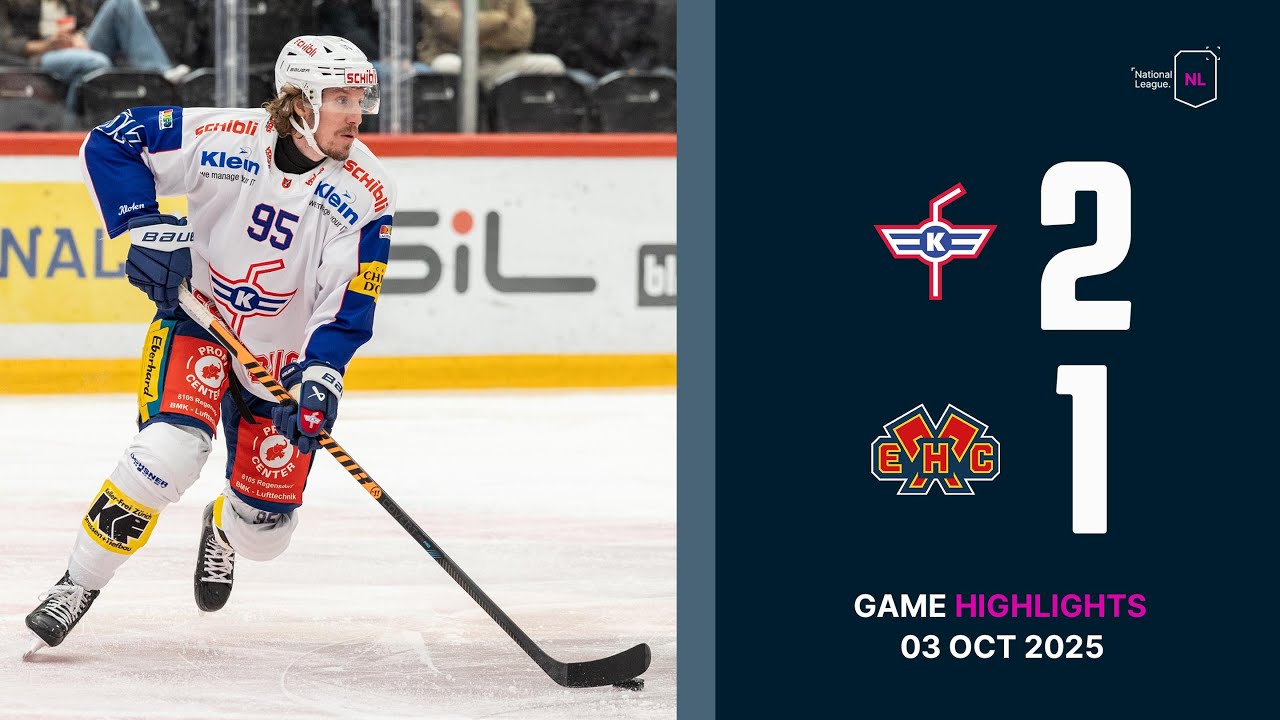 EHC Kloten vs. EHC Biel-Bienne - Game Highlights