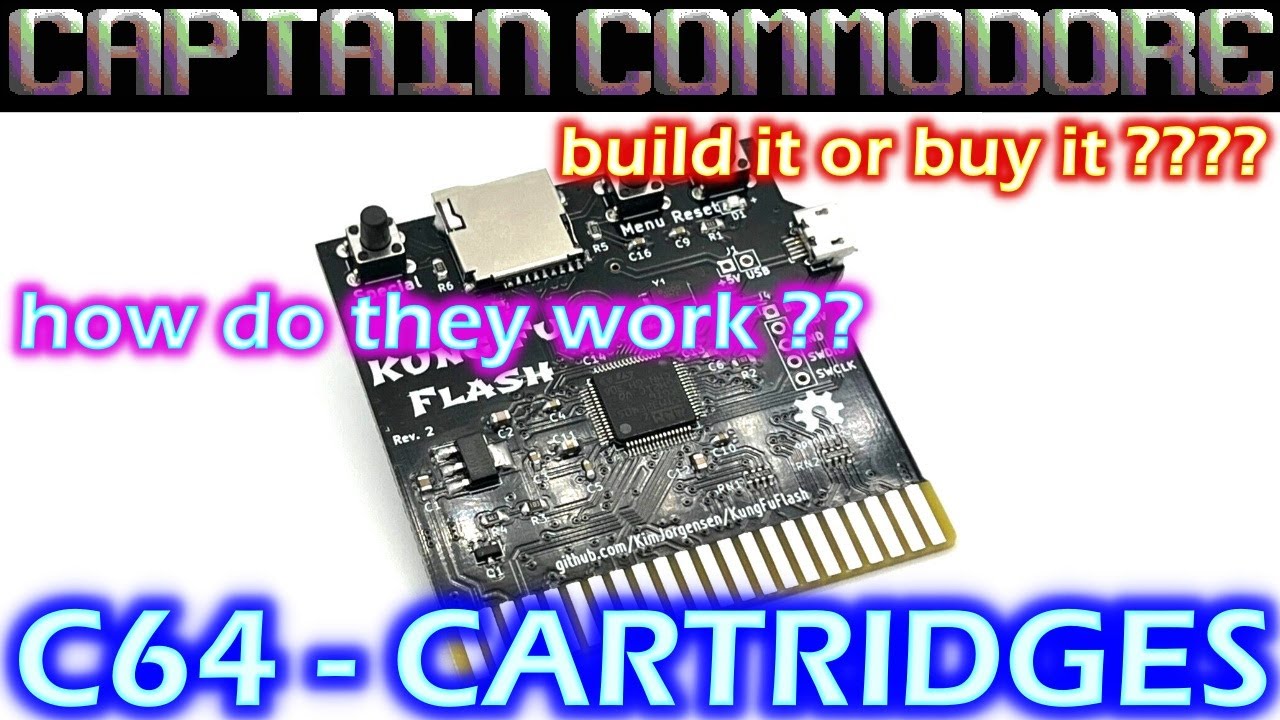 EP 85 - C64 Introduction to cartridges on the commodore 64