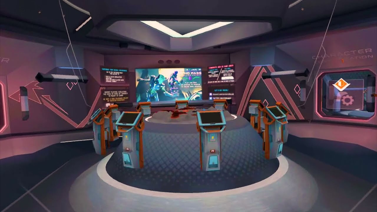 Echo VR - Gameplay on Oculus Quest 2 in 4K - Echo Combat Video Game with Virtual Reality headset