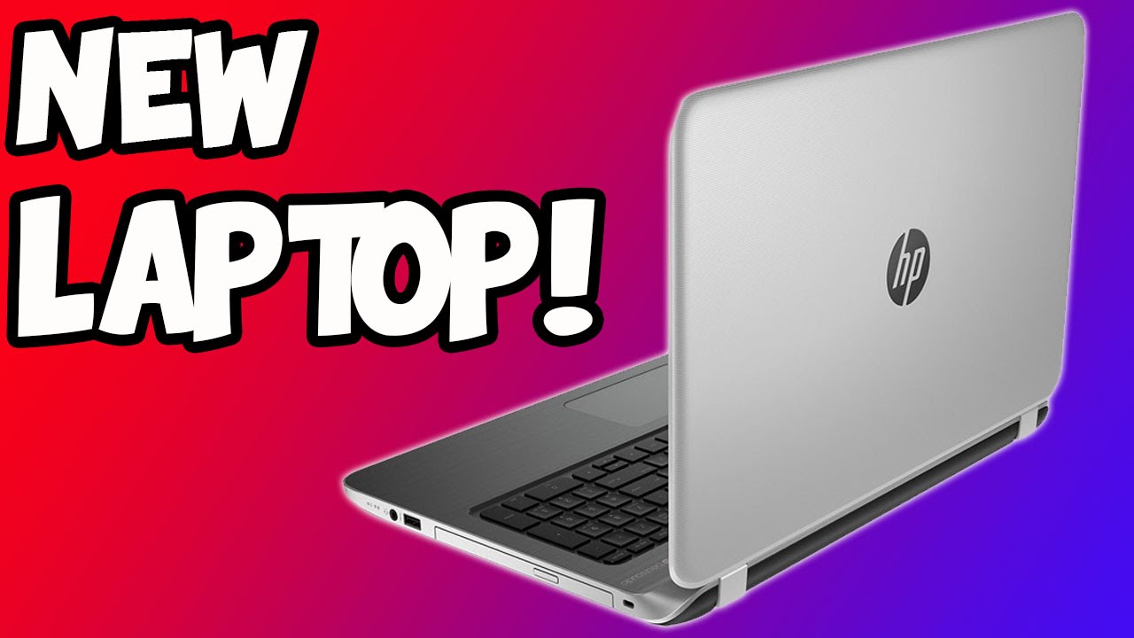 NEW LAPTOP! (HP Pavilion 15 Notebook PC Unboxing)