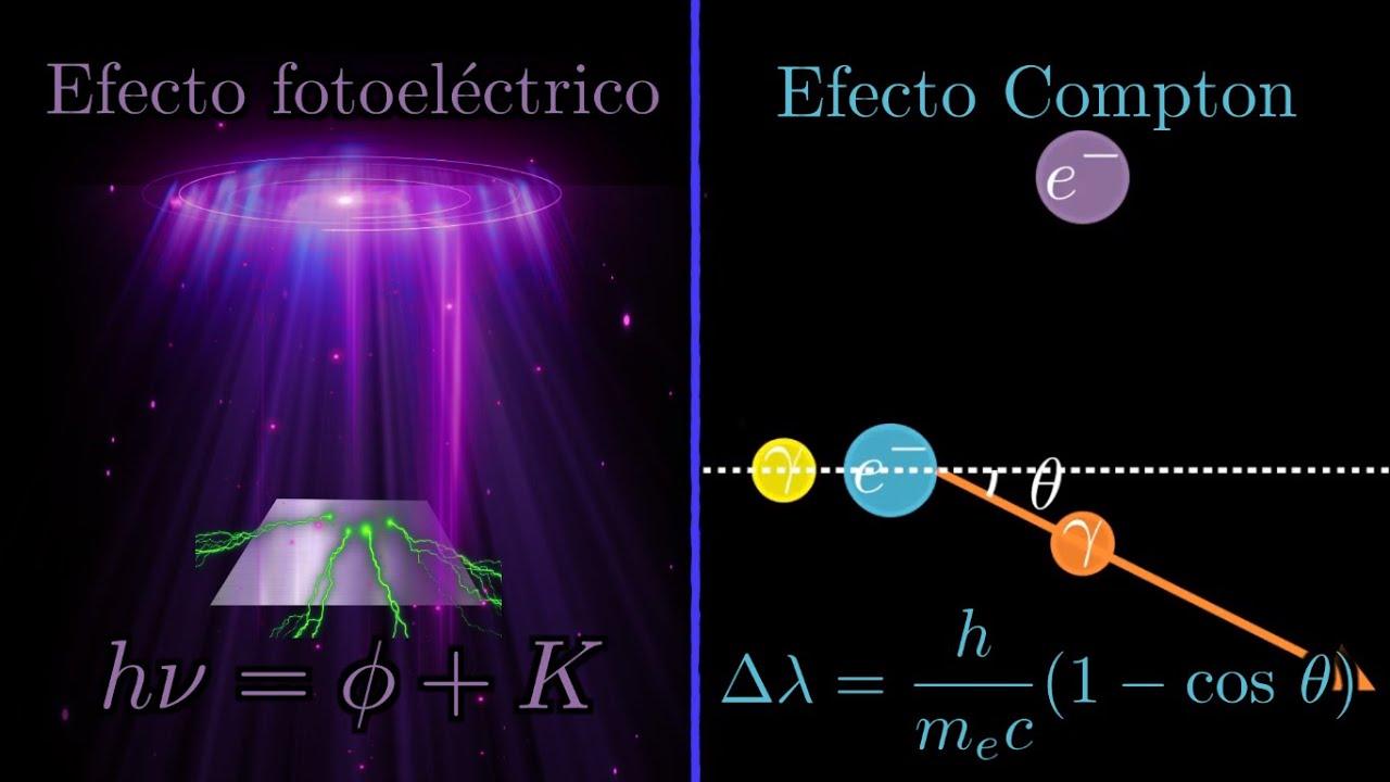 La luz es una... ¿partícula? Los efectos fotoeléctrico y Compton | Física Cuántica
