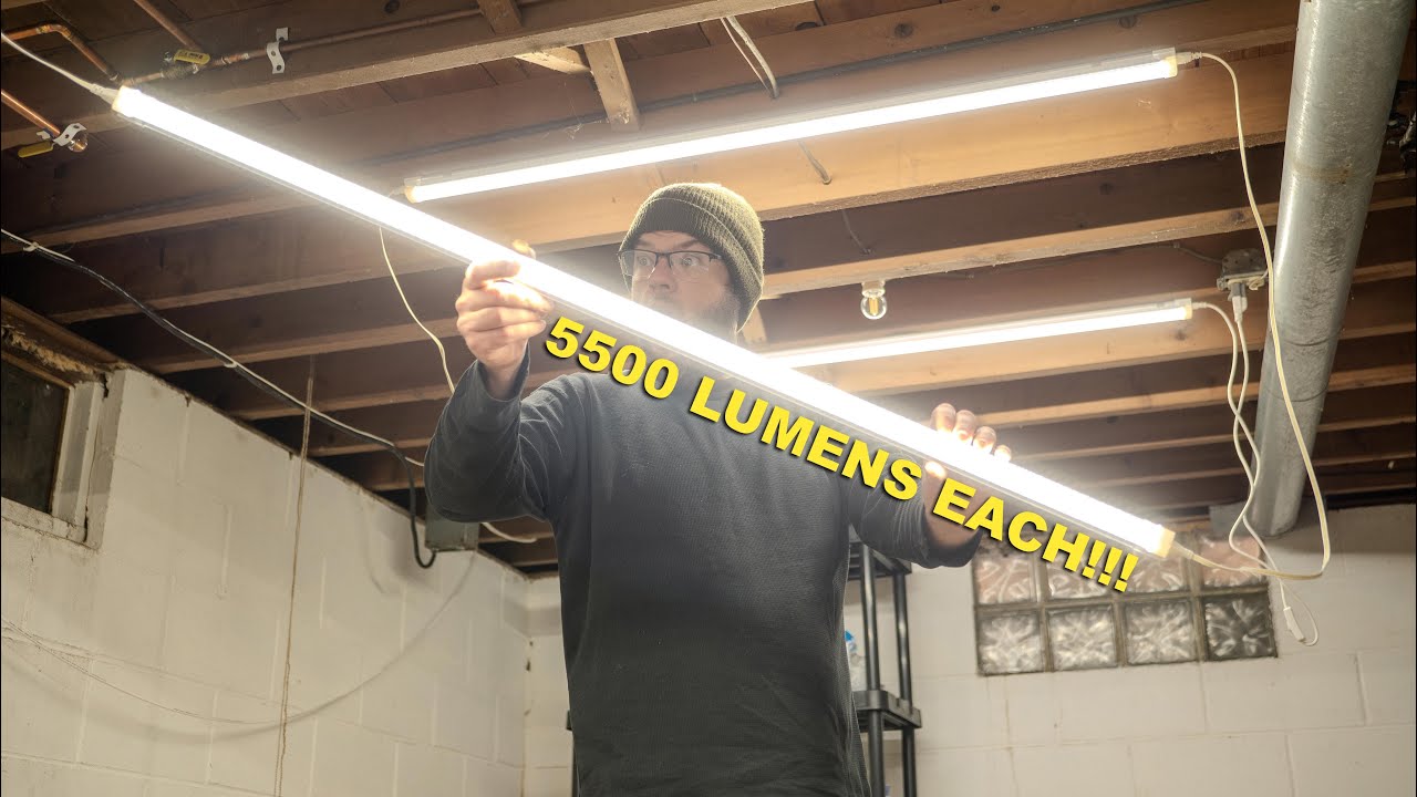 Barrina LED Shop Lights - 5500 LUMENS EACH (6 PACK)