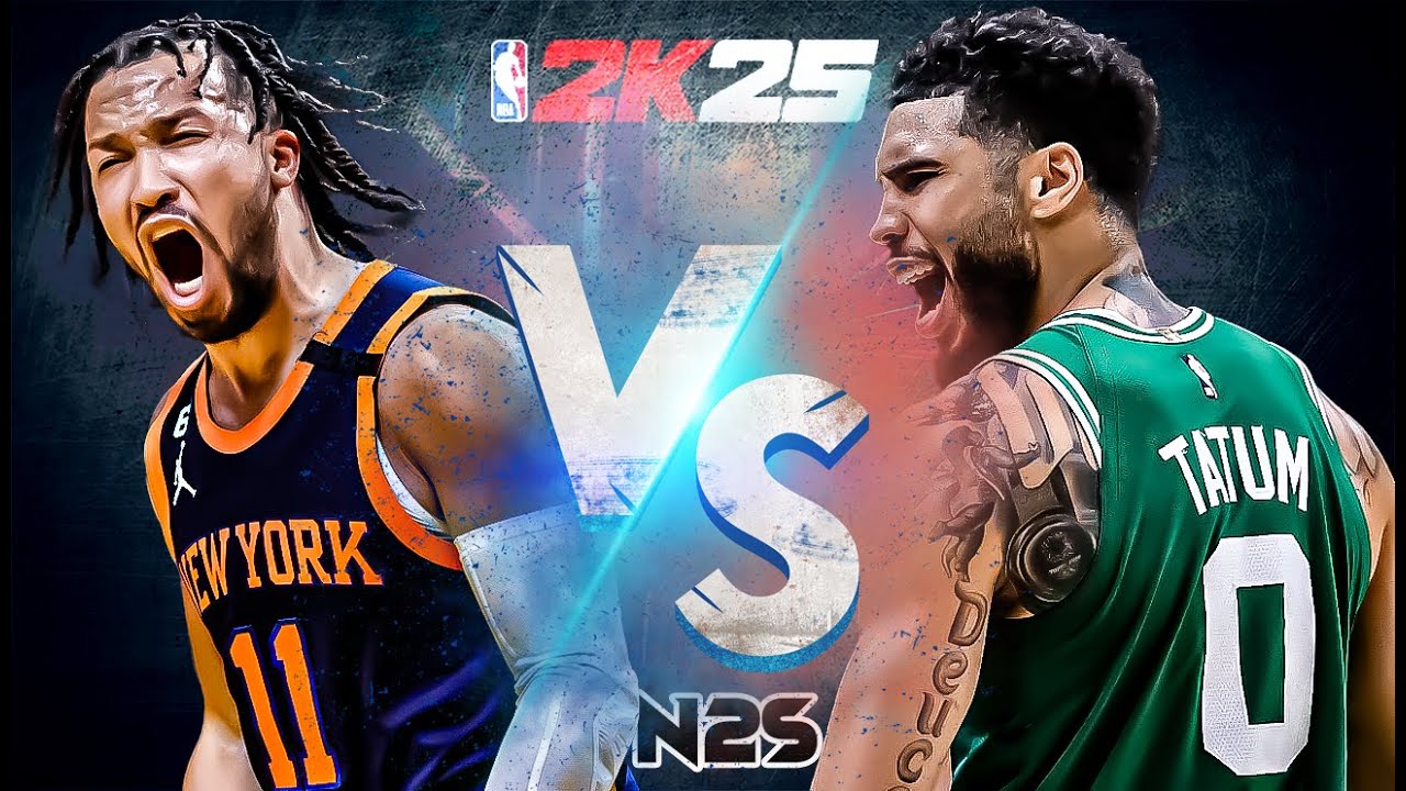 4k | 2k25 Cpu vs Cpu Simulation - Celtics vs Knicks
