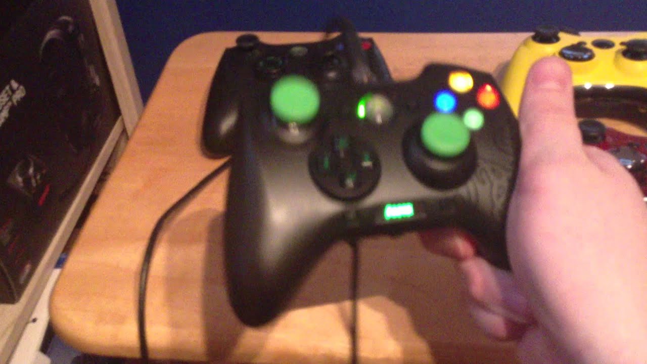 Controller Comparison Video // Sabertooth, Onza, Scuf, and Xbox 360