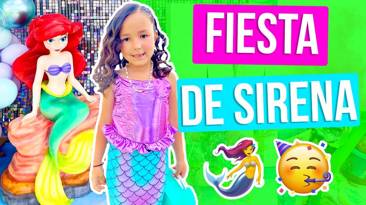 FIESTA CUMPLEAÑOS MÍA #6 DE SIRENA CON AMIGAS | KARLA CELIS VLOGS