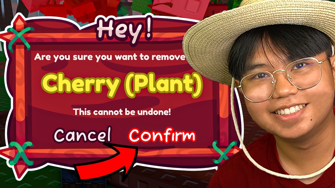 DELETING FRUITS IN GARDEN HORIZONS - ROBLOX
