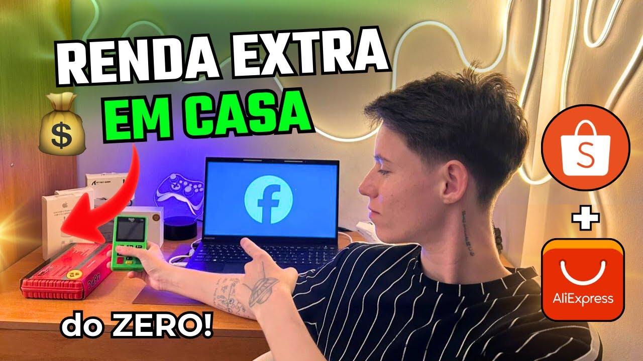 RENDA EXTRA EM CASA: Revendendo produtos no Marketplace do Facebook (do ZERO)
