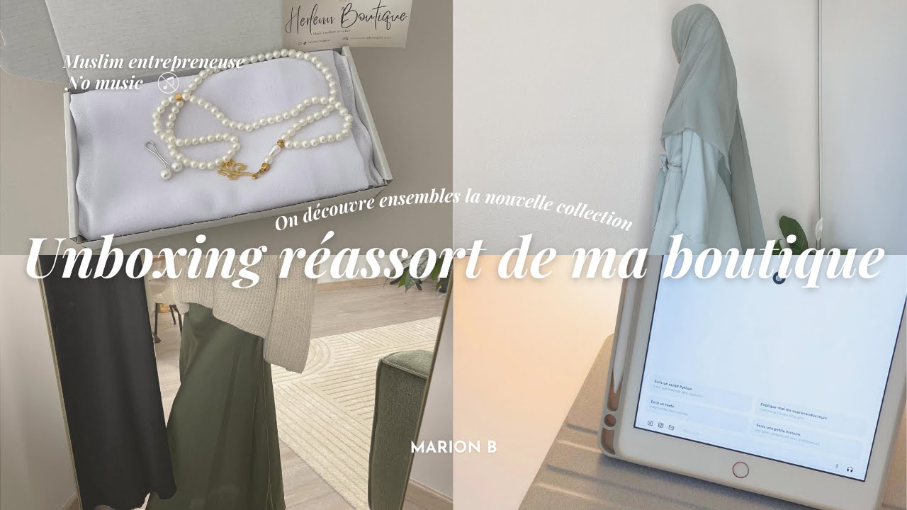 Cr&eacute;er une marque de mode pudique 🤍 | Nouvelle collection Herlenn d&eacute;voil&eacute;e