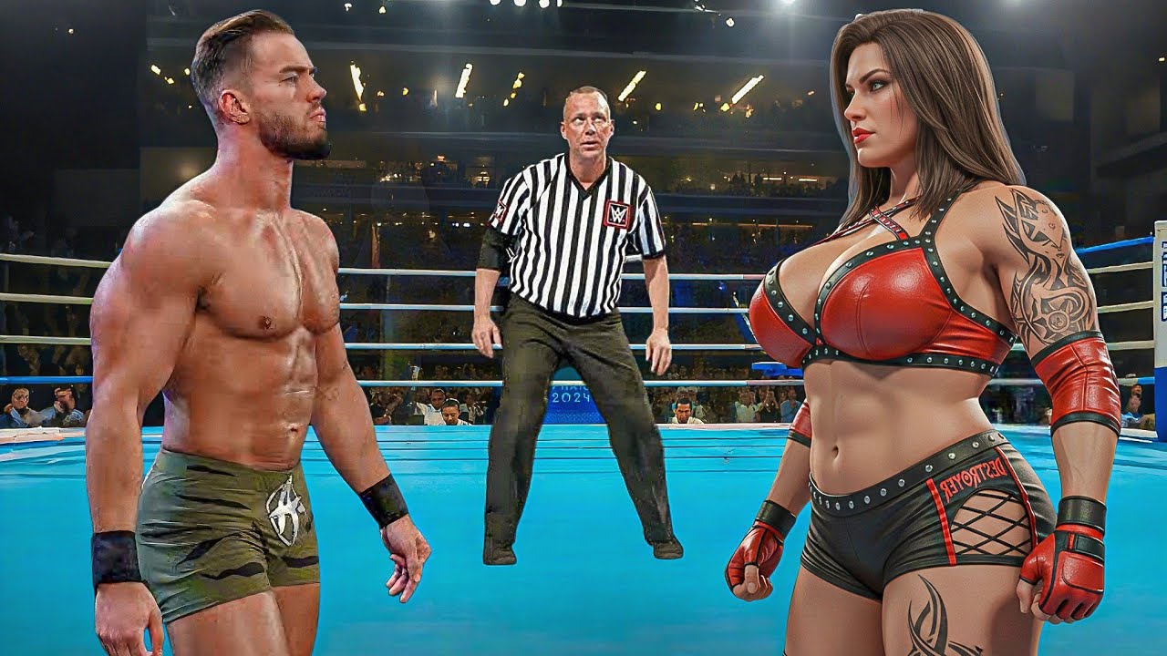 🔥 ПОЛНЫЙ МАТЧ | Остин Теория против Фулли | Межгендерный матч | WWE 11 февраля 2026 г.