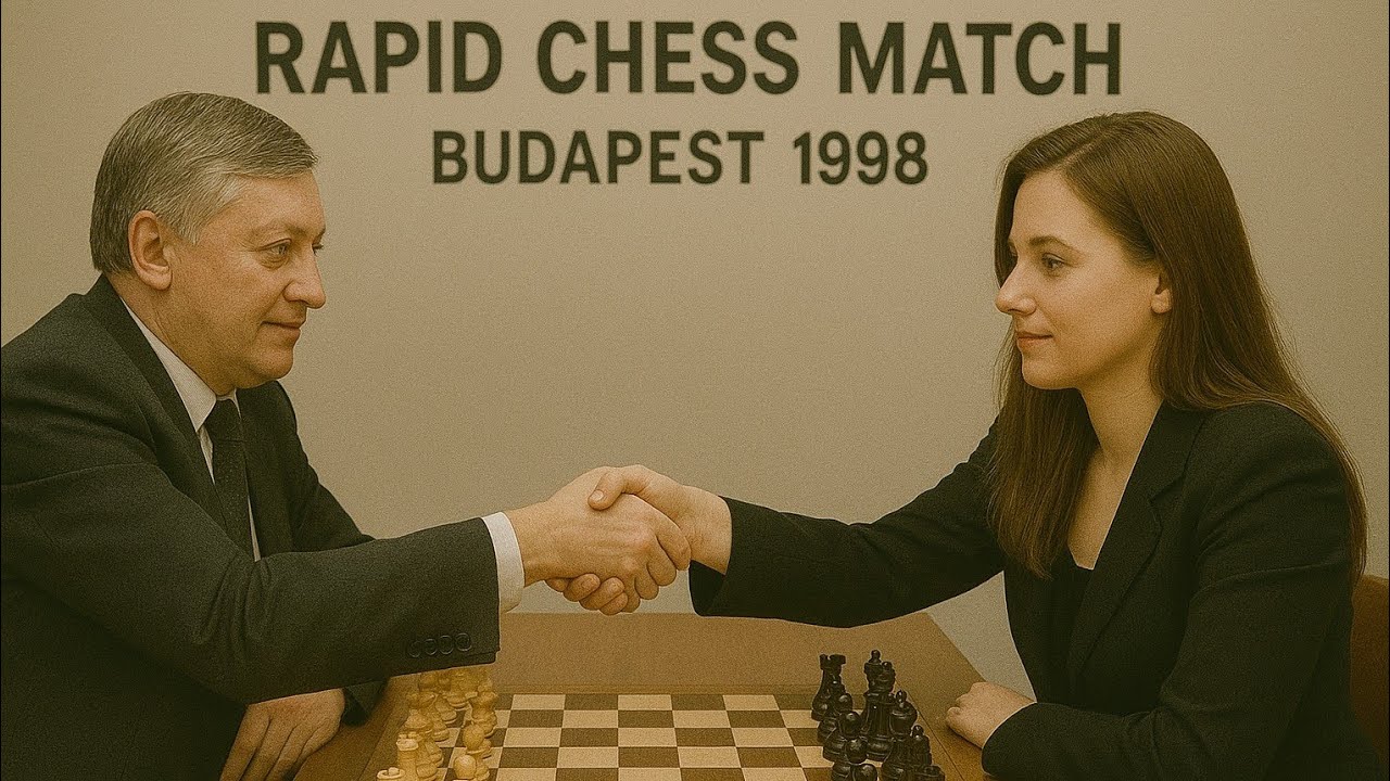 Anatoly Karpov vs Judit Polgar ◉ Rapid Chess Match 1998 - Budapest Chess Duel
