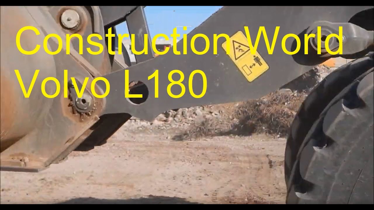 huge Wheelloader Volvo L180H