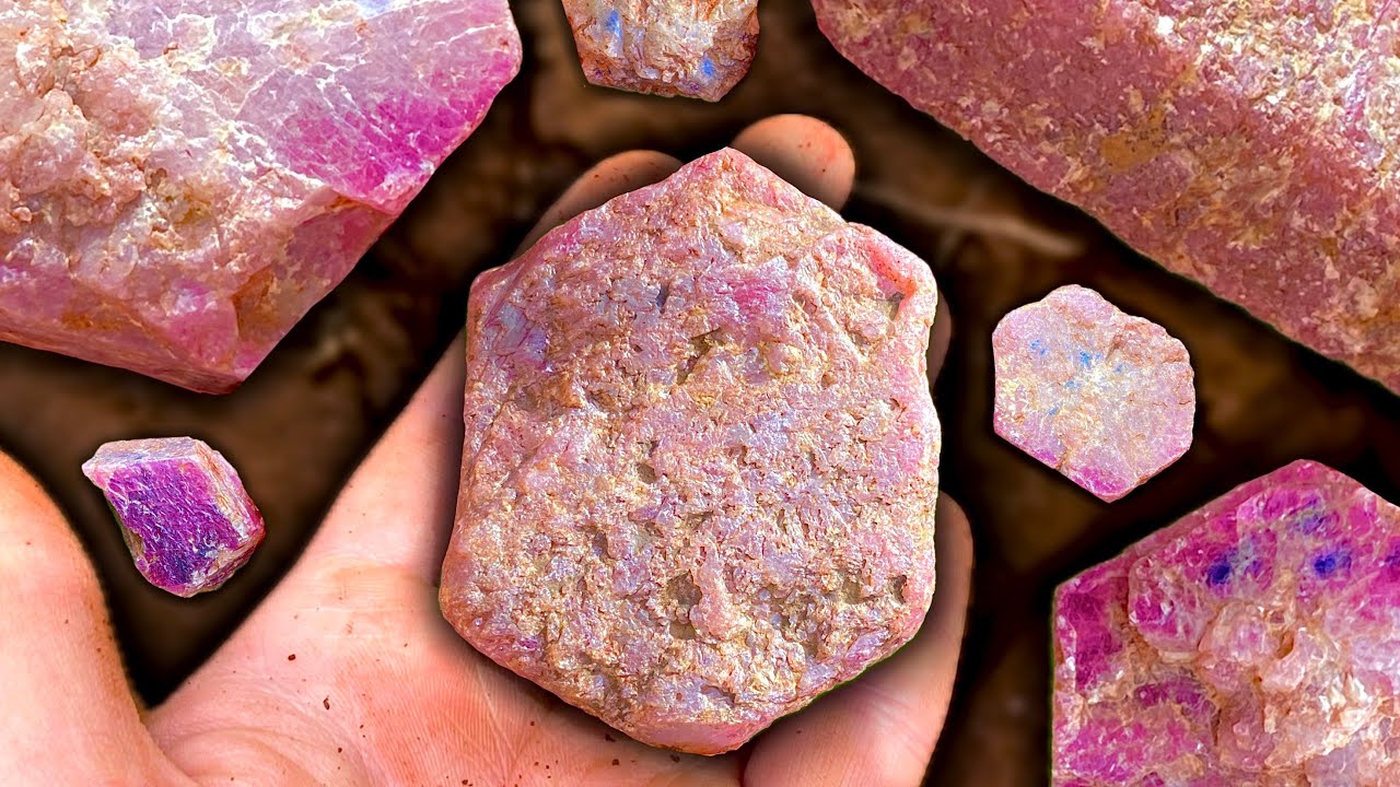 Inside a ruby pocket at Propst Farm (nonstop finds!!!)