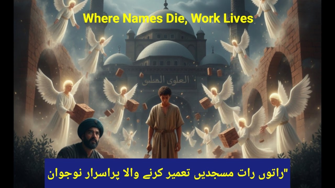 The mysterious youth who built mosques overnight.