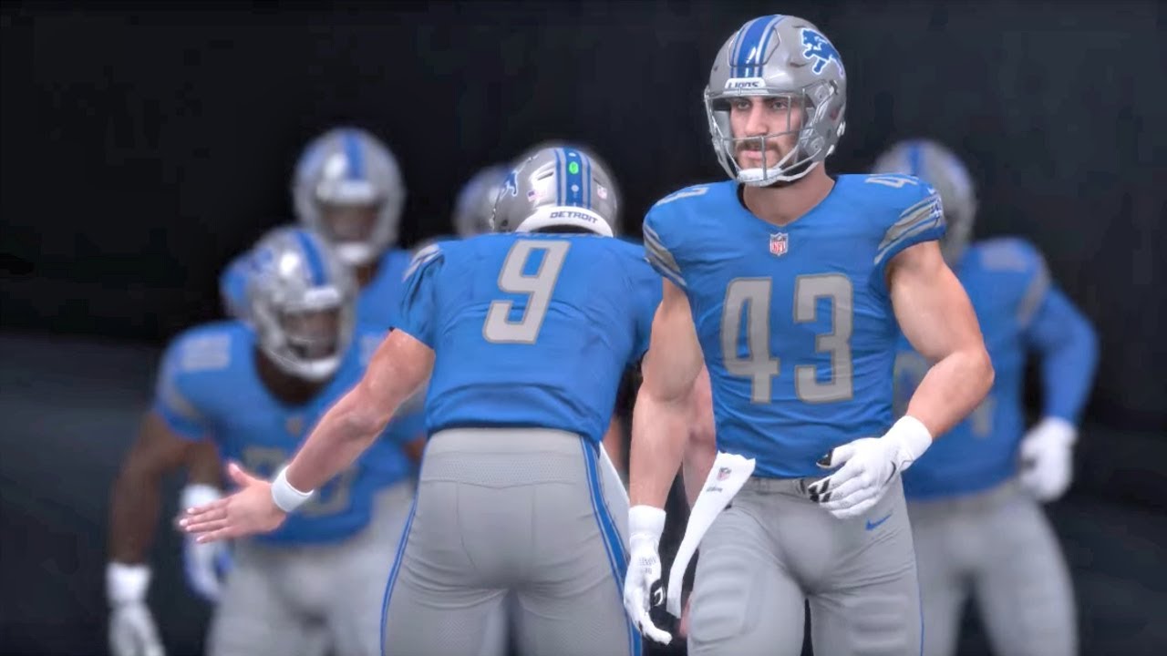Madden NFL 18  Week 8 Gameplay Detroit Lions vs Pittsburgh Steelers Sunday Night Football
