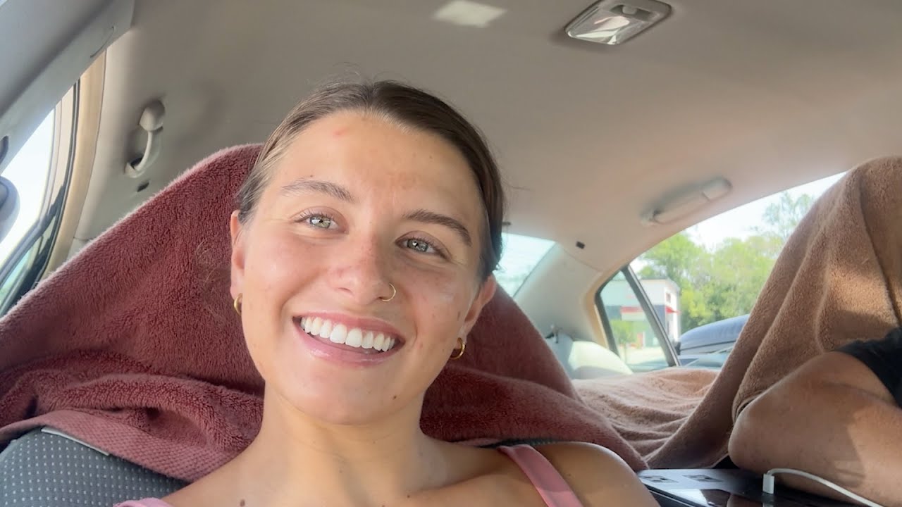 a realistic day in the life of living in a car full-time