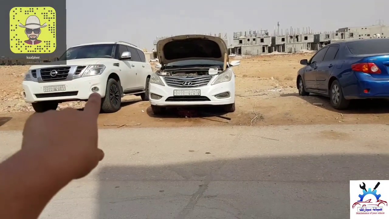 ترهيم كمبرسر لسيارة ازيرا هونداي ٢٠١٣ وغسيل ثلاجة المكيف