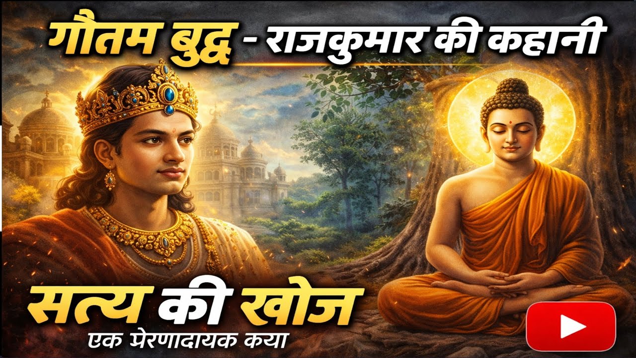 राजकुमार की कहानी सत्य की खोज गौतम बुद्ध #trending  #motivation