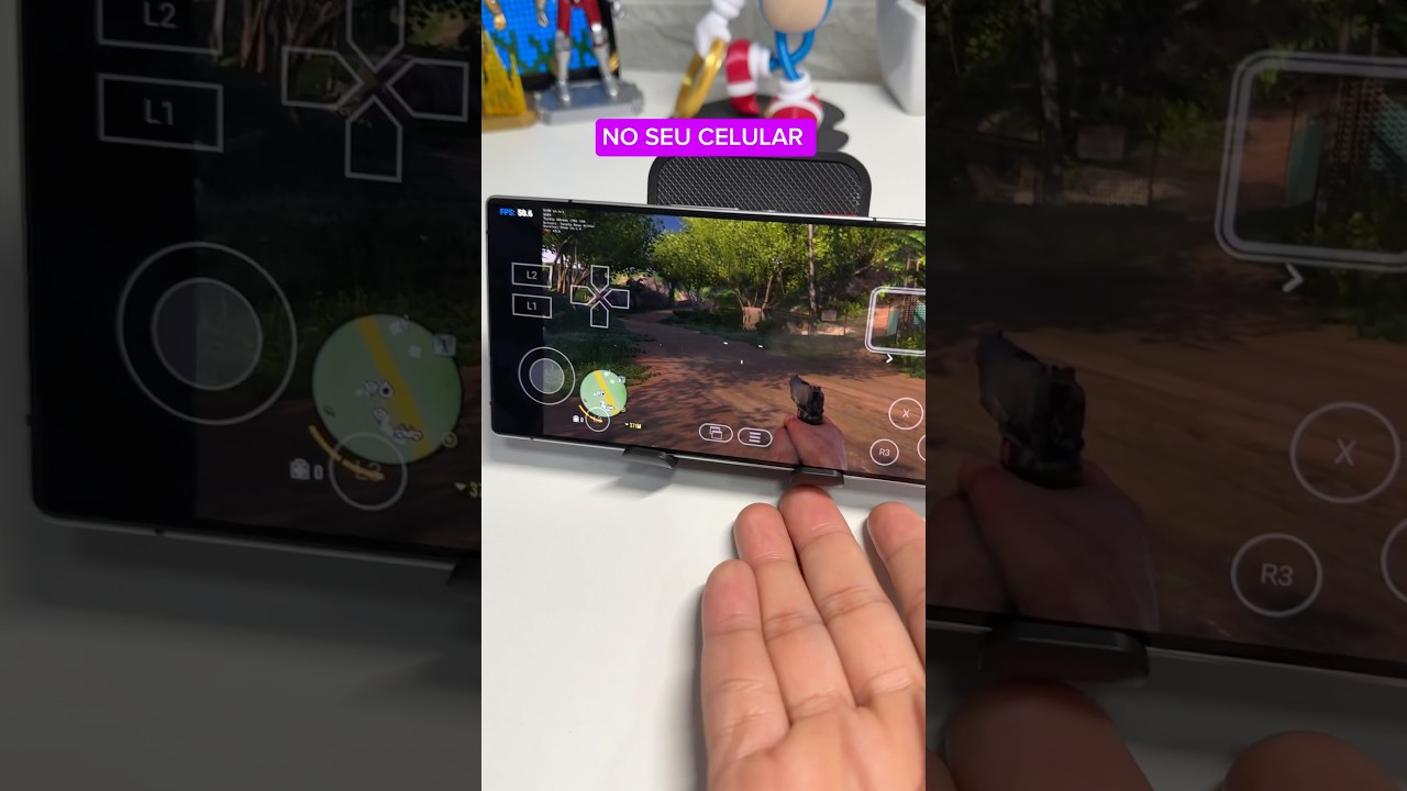 How to play PC games on your phone 😎 #Shorts