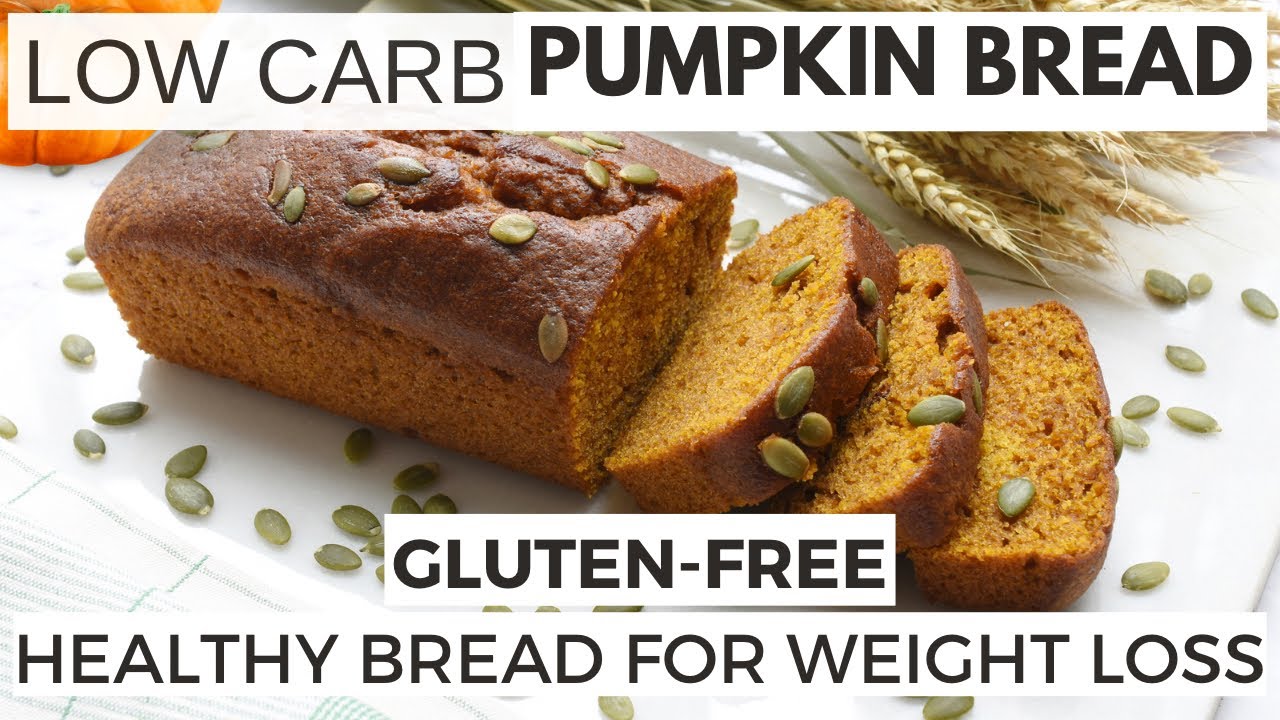 Healthy Low-Carb Starbucks-Style Pumpkin Bread Recipe - Gluten-Free Pumpkin Loaf