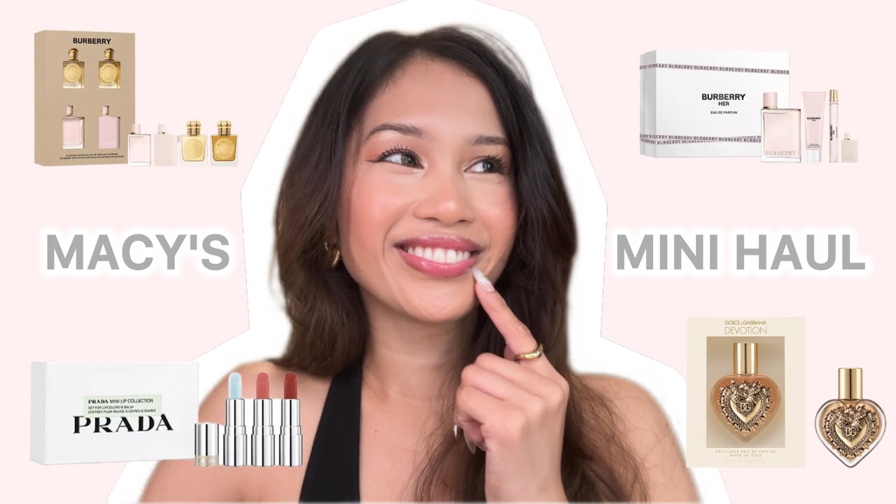 Macy's Mini Haul (Burberry Her, Prada Lip Collection and Dolce&Gabbana Perfume)