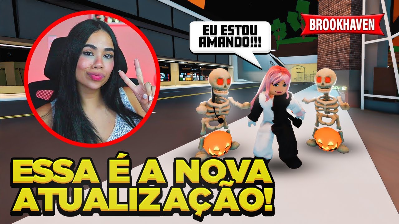 NOVA ATUALIZAÇÃO HALLOWEEN EM BROOKHAVEN 