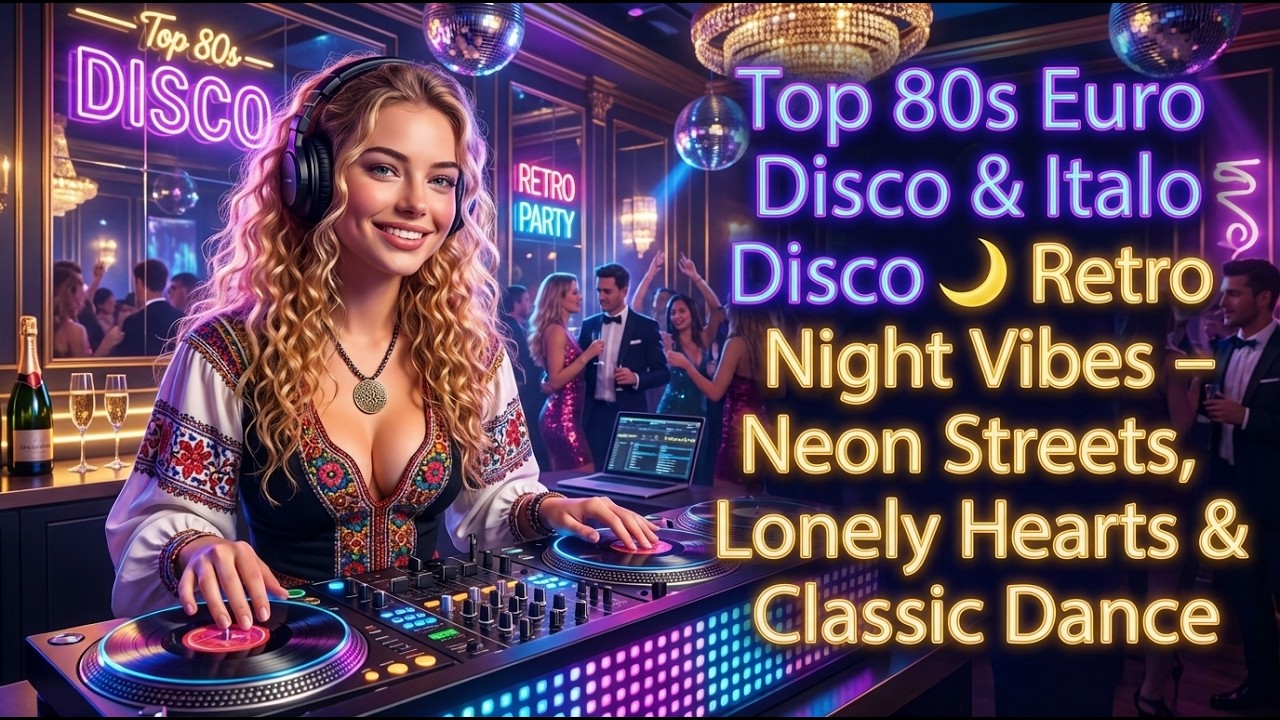 Top 80s Euro Disco & Italo Disco 2026 🌙 Golden Retro Nights – Neon Dreams, Soft Rain