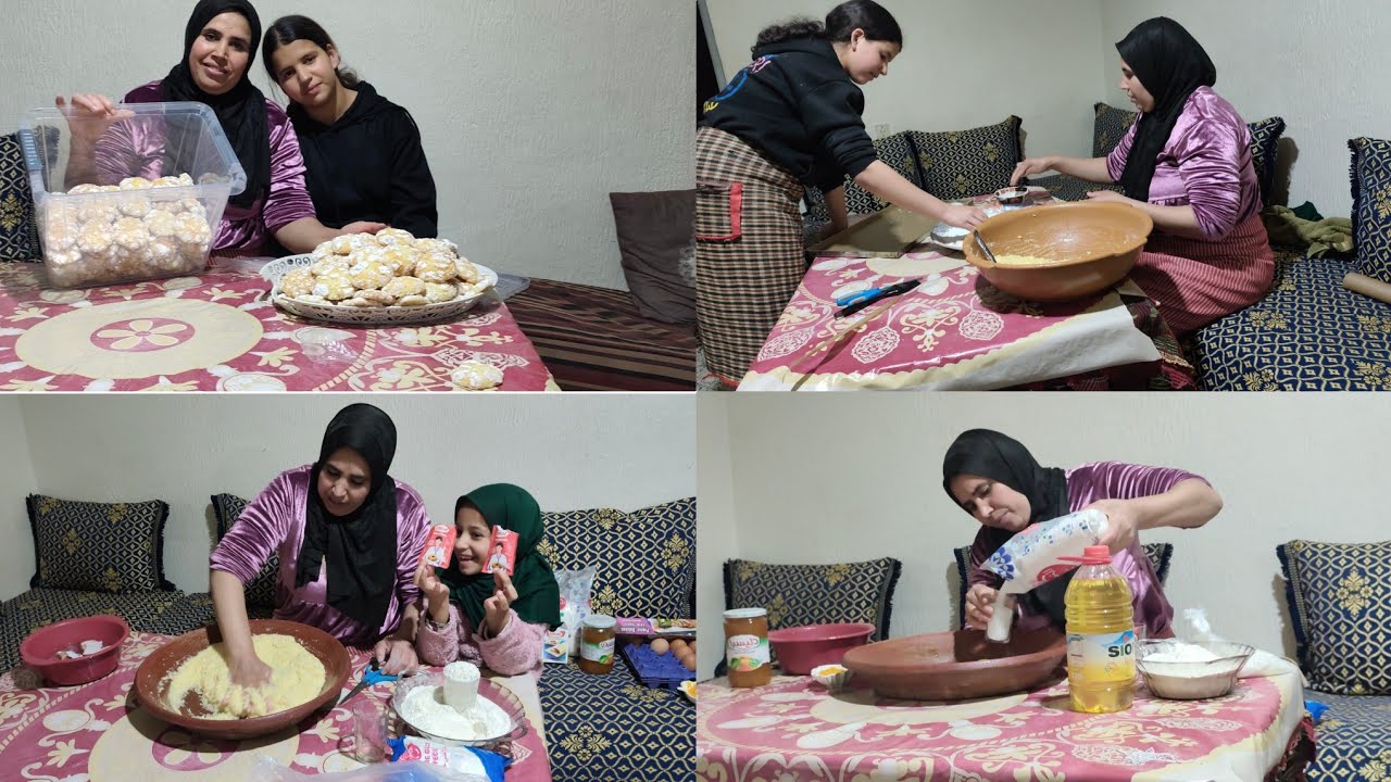 شاركت معاكم الكوموند ديال العيد🤗حلوى تقليدية ديال ناس زمان🥮لي بغا شي حاجة مرحبا بيه🥰0623962092