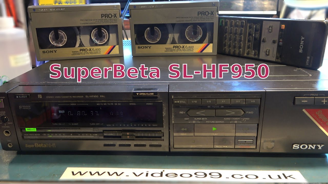Лучший Betamax. Sony SL-HF950 SuperBeta. Столько недостатков. Часть 3.