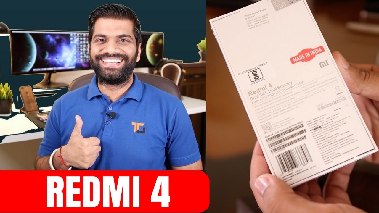 Xiaomi Redmi 4 India Unboxing and First Look...