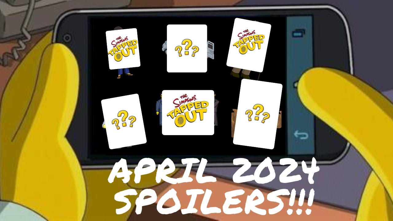 Tapped Out April 2024 Event SPOILERS! | What's Included In The Next Major TSTO Event