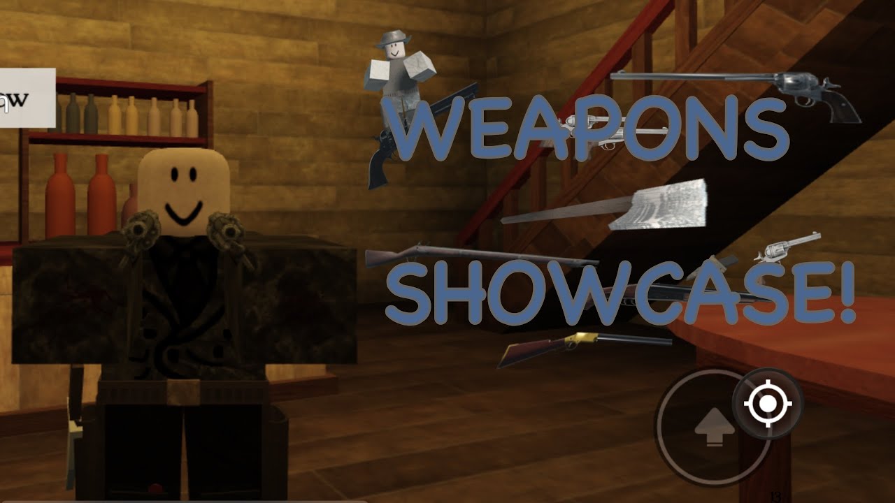 All weapons showcase (Cowboy Game)