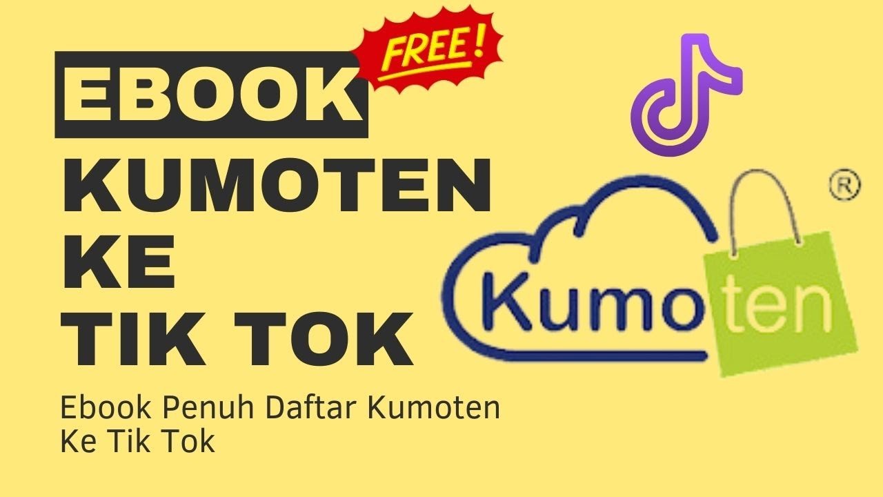 Daftar Kumoten ke Tik Tok Shop dengan E-Book Percuma