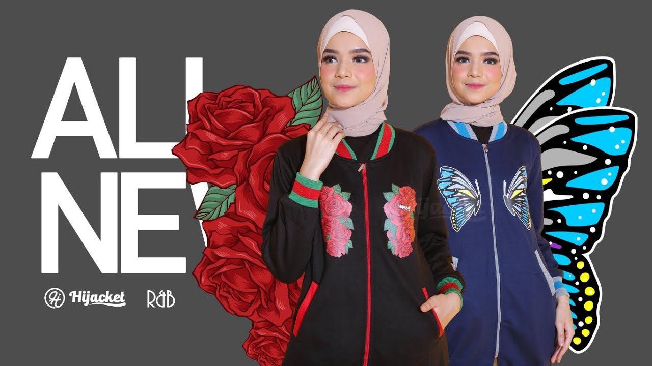 #1 Hijacket RnB | All New Hijacket | Jacket Muslimah | Jaket Hijab | Jaket syar'i