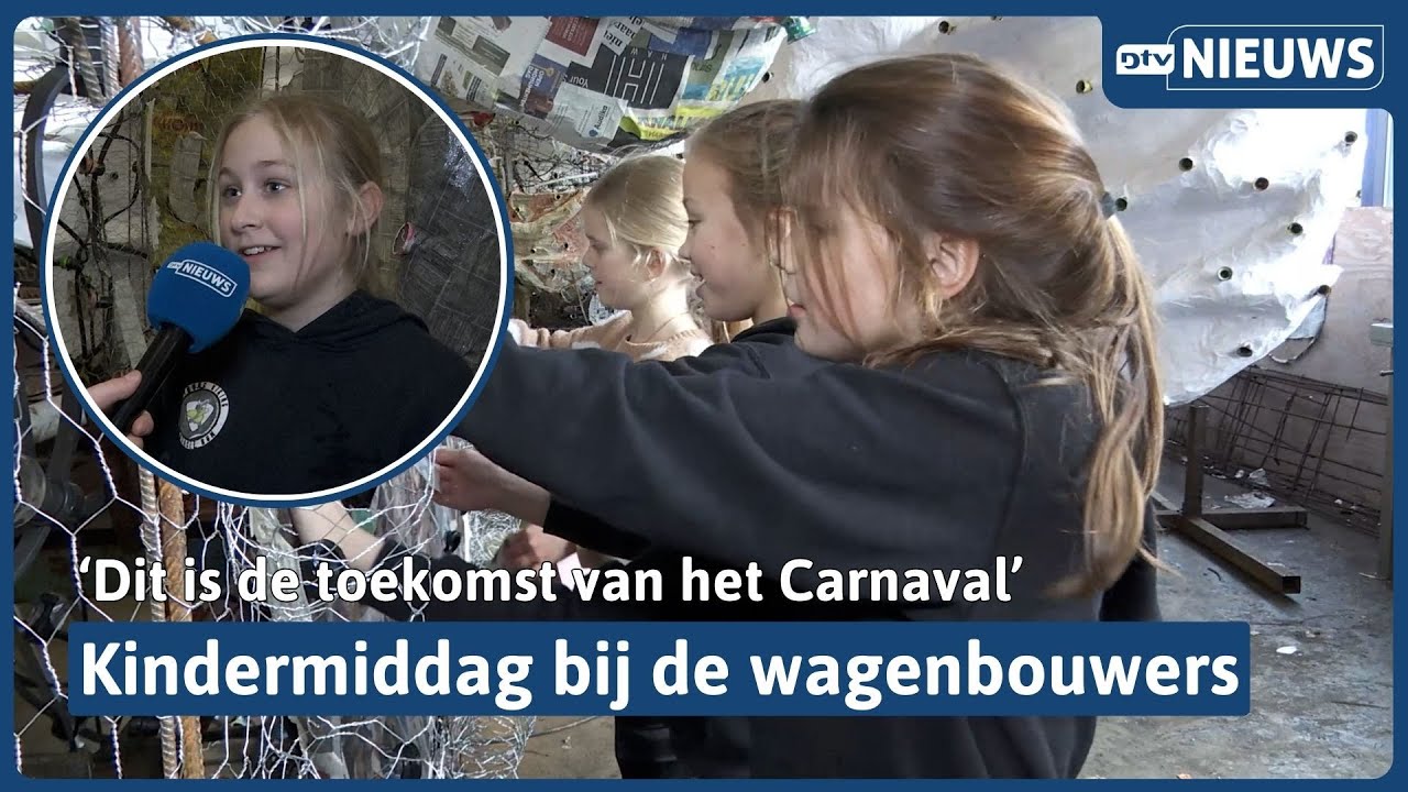 Wagenbouwers van de toekomst plakken en gazen mee I Dtv Nieuws