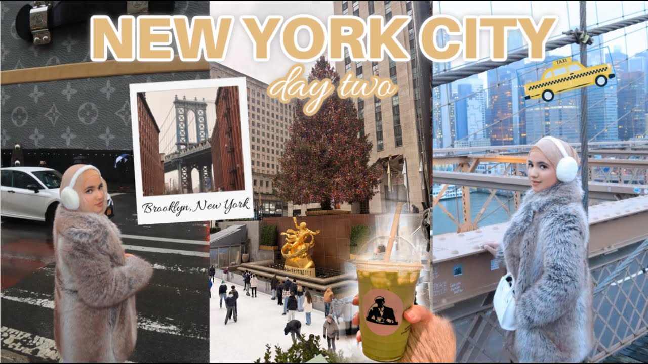 I woke up at 5AM in NYC for THIS?! | Brooklyn bridge, Fifth avenue & ICONIC Movie spots! | NYC DAY 2
