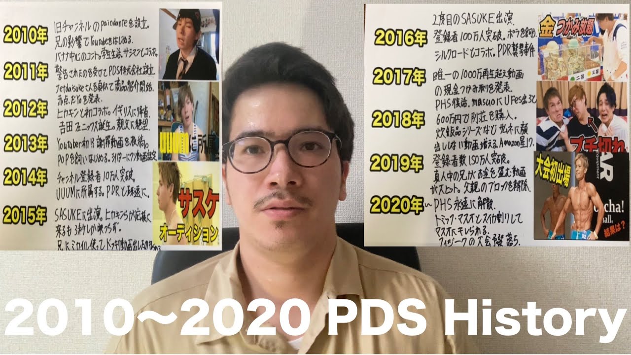 PDSの11年の歴史を振り返る 2010〜2020 history