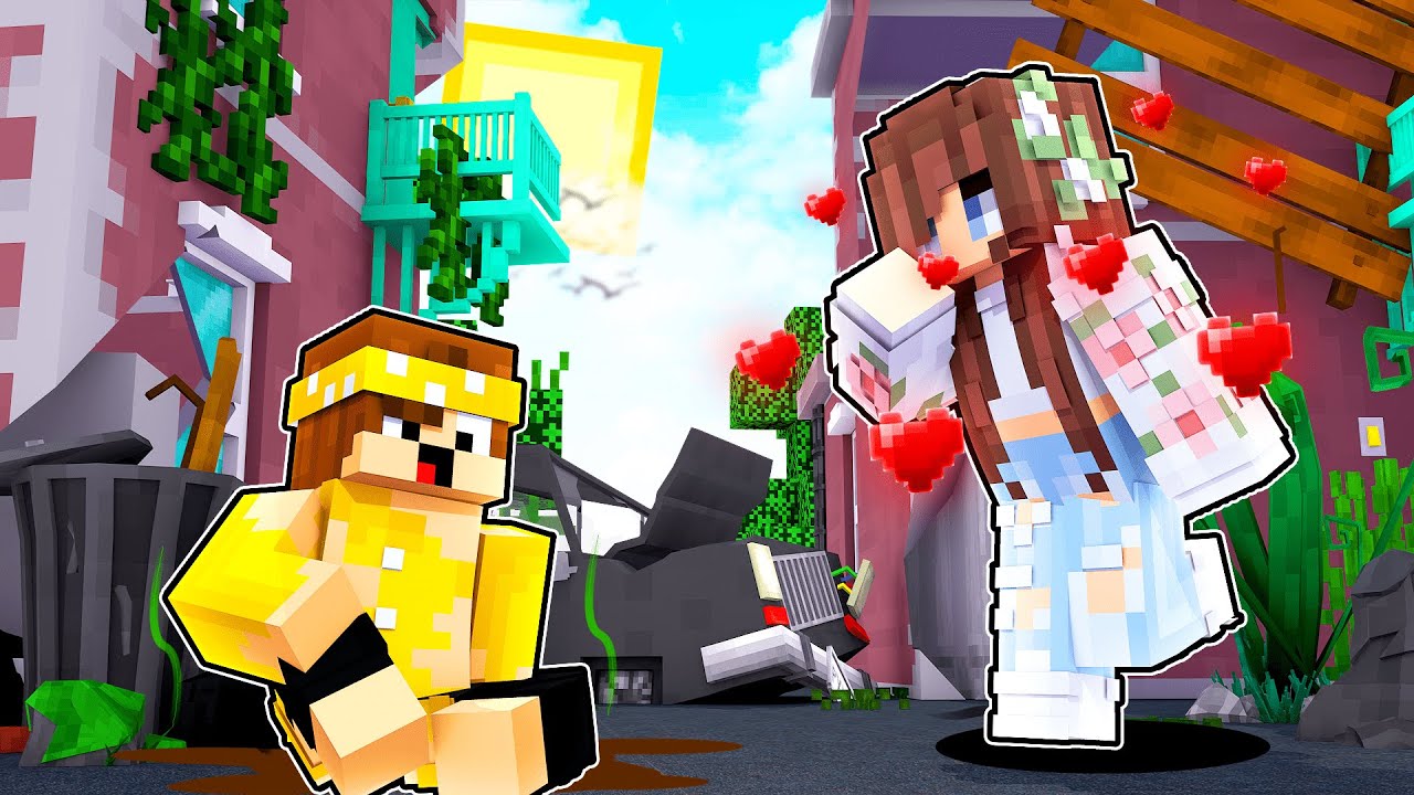 MENINA MILIONÁRIA SE APAIXONA PELO MENINO POBRE NO MINECRAFT ! ‹ Alex ›