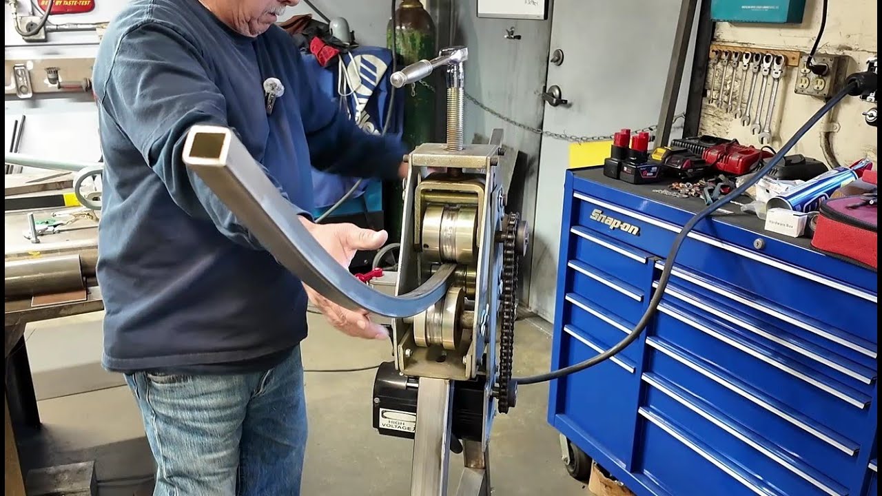 Harbor Freight Modified Tubing Roller │Metal Fab │Tips & Tricks