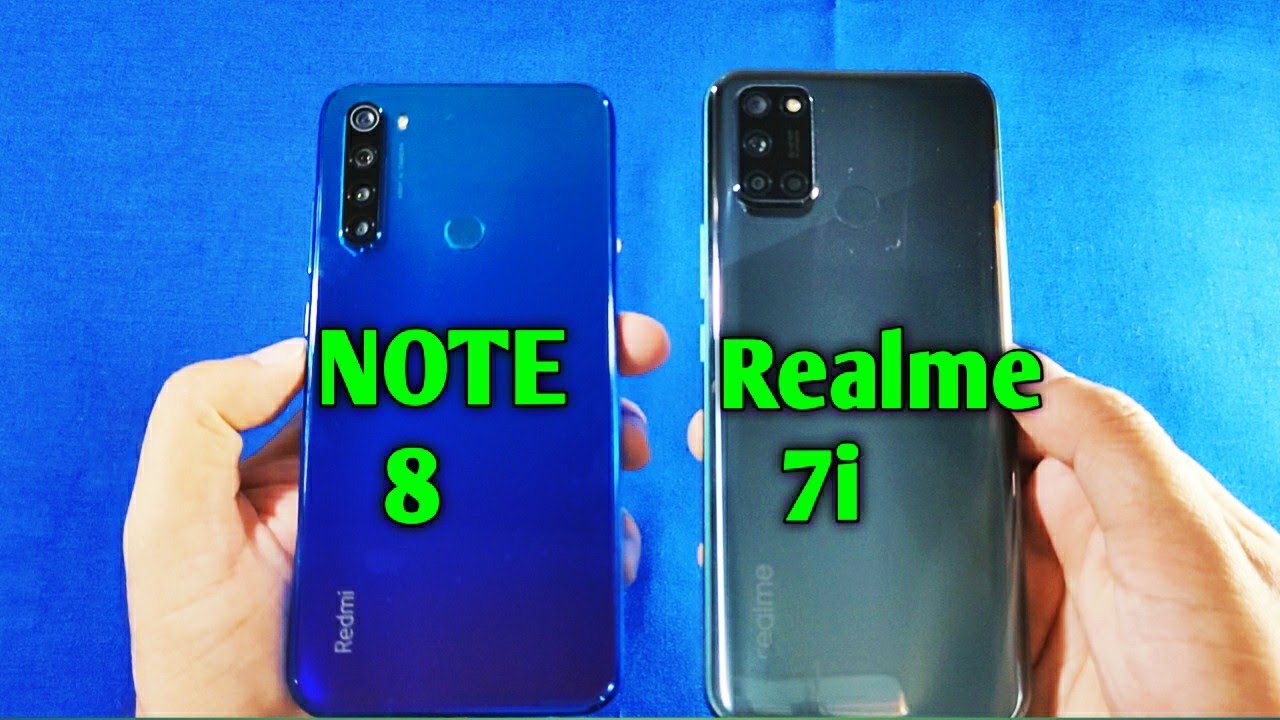 Realme 7i vs Redmi Note 8 Speed Test & Camera Comparison | 🔥