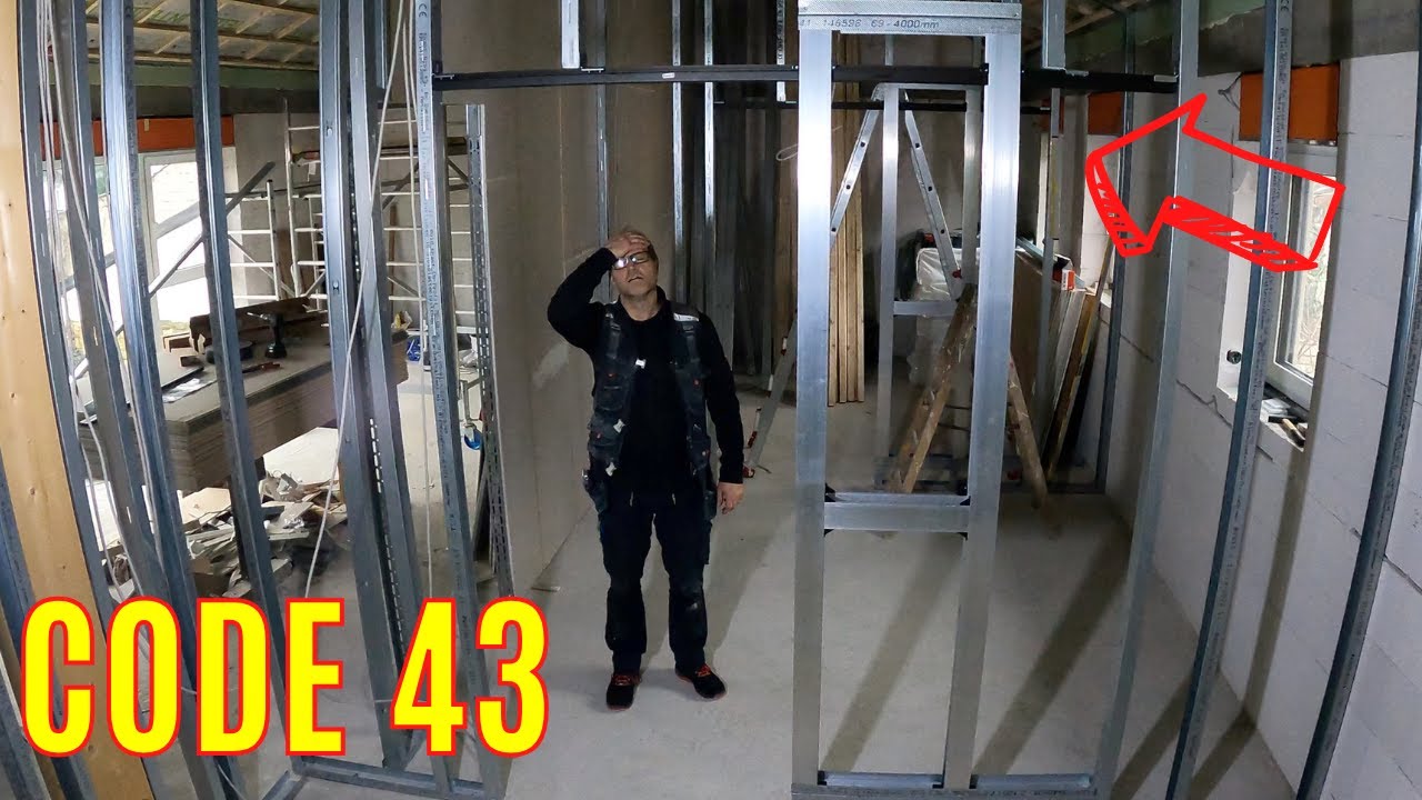 Knauf Pocket Kit Schiebetür Element / Code 43 - Fataler Fehler beim Einbau der Laufschiene / DIY