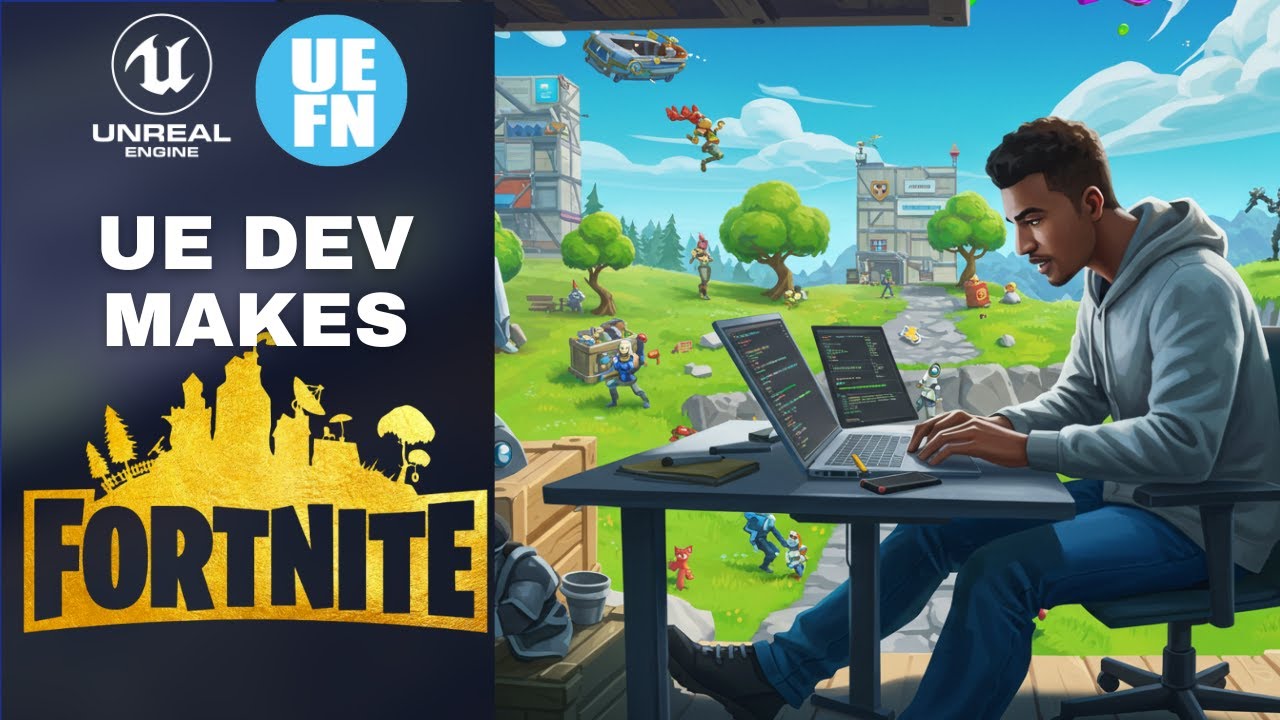 Unreal Dev makes a Fortnite Game #uefn #fortnitecreative #unrealengine