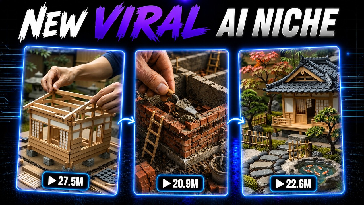 Use This AI Master Prompt to Create VIRAL Miniature Construction ASMR with AI