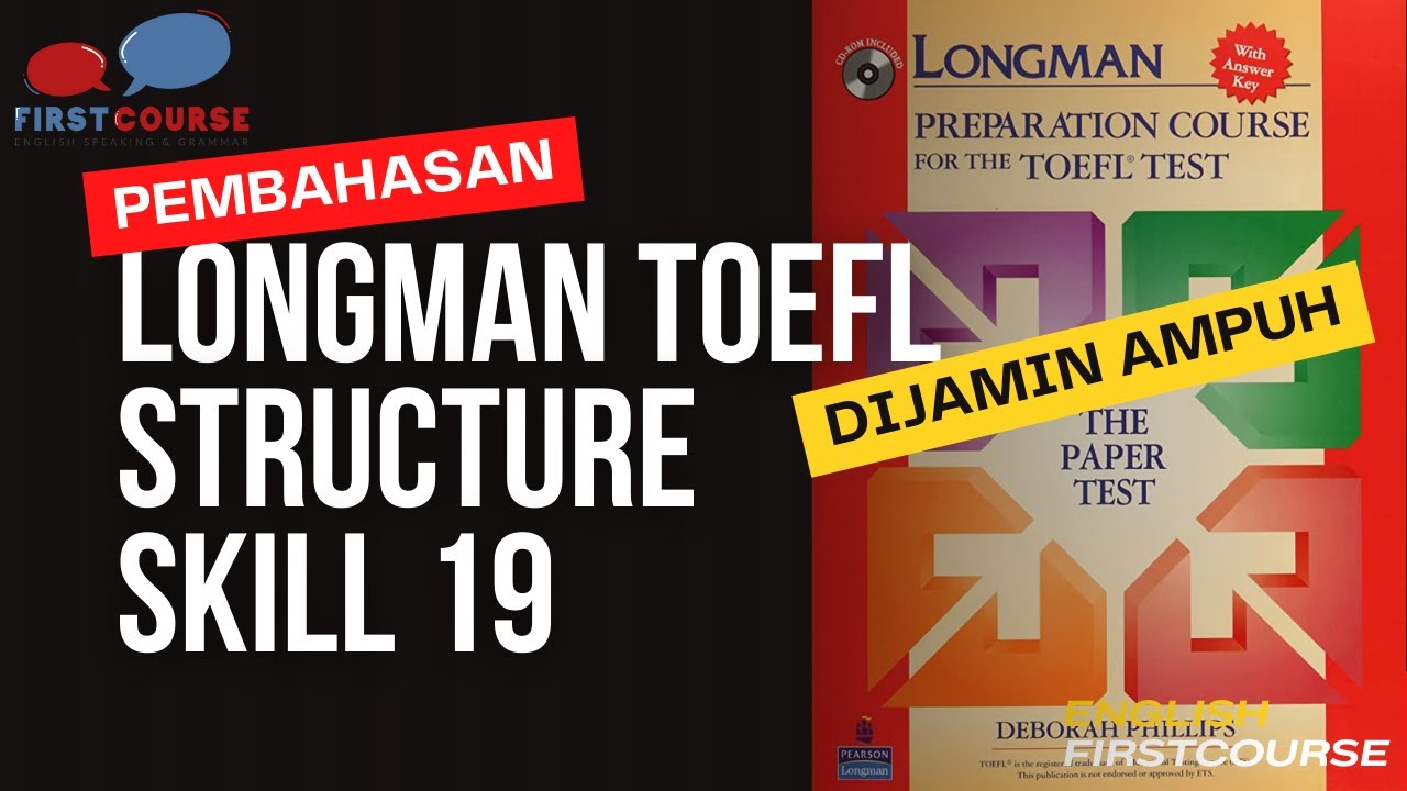 Longman TOEFL structure and written expression SKILL 19 INVERT Subject and Verb with Comparisson